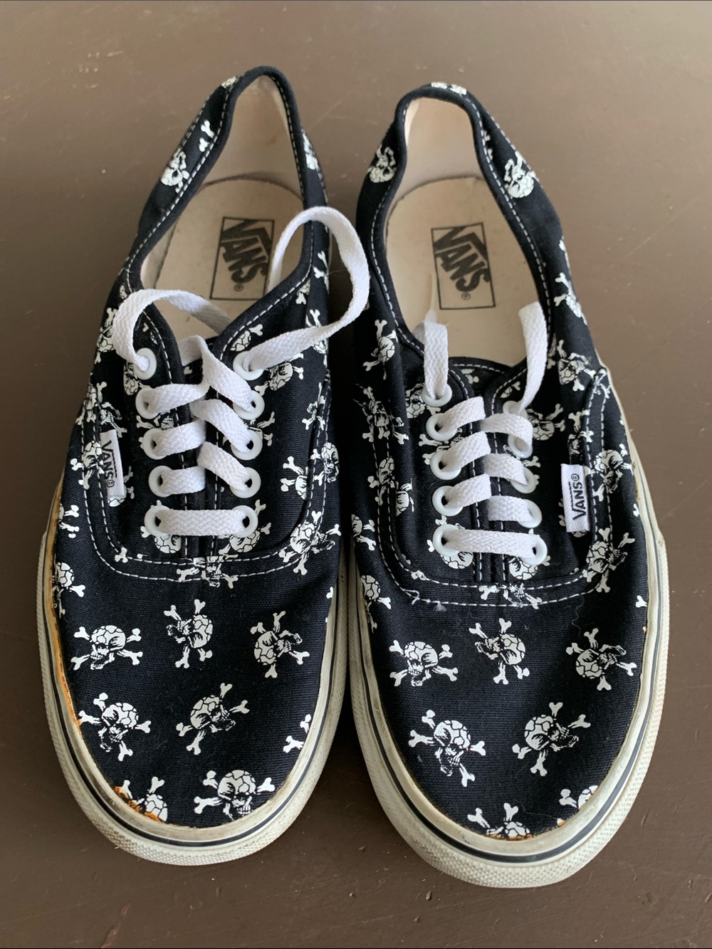 Vans Authentic "Skulls" M 9.5 W 11.0